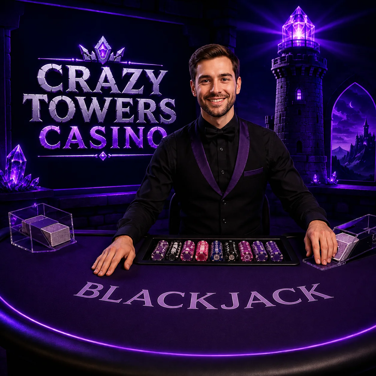589 live tables, and the dealer often speaks your language